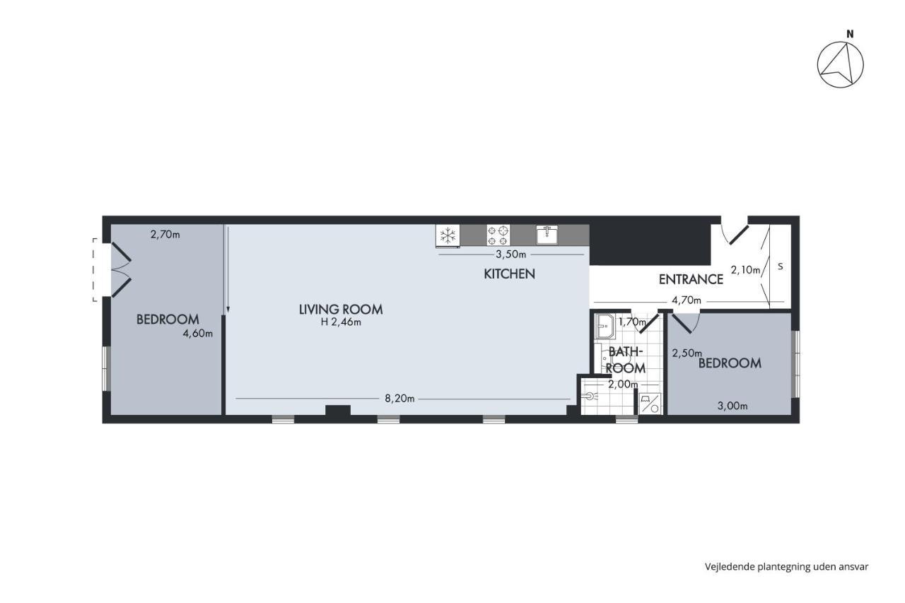 Sanders Haven - Lovely Two-Bedroom Apartment In Historical Koppenhága Kültér fotó
